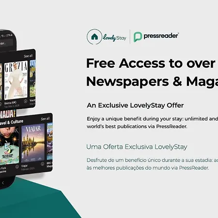 Apartment Lovelystay - Primrose 2br Flat With Free Parking, Ac And Balcony Porto